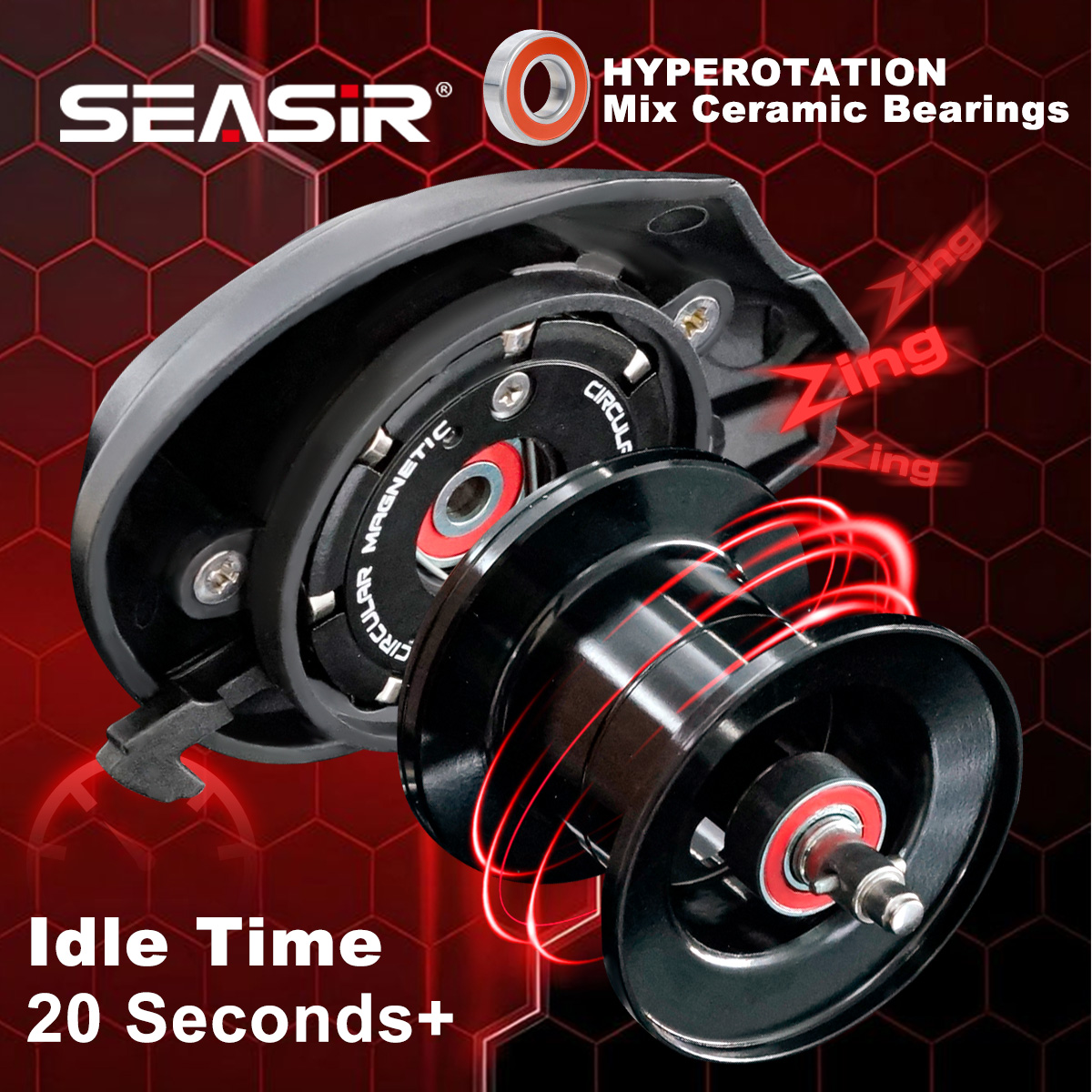 SEASIR CAST-X3 Baitcasting Mak - Abu Garcia Reel Max incelemesi ve fiyatı