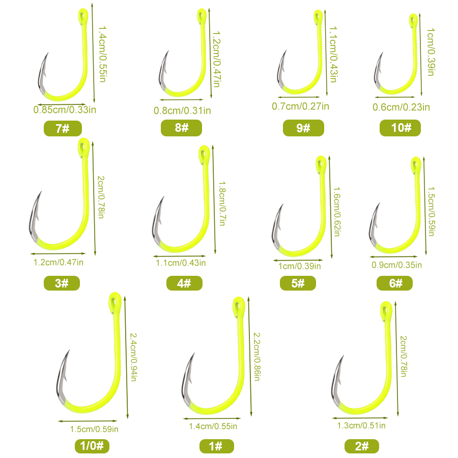 NGB 50 adet 1/0 # -10 # Flores - Fishing Hook Barbless incelemesi ve fiyatı