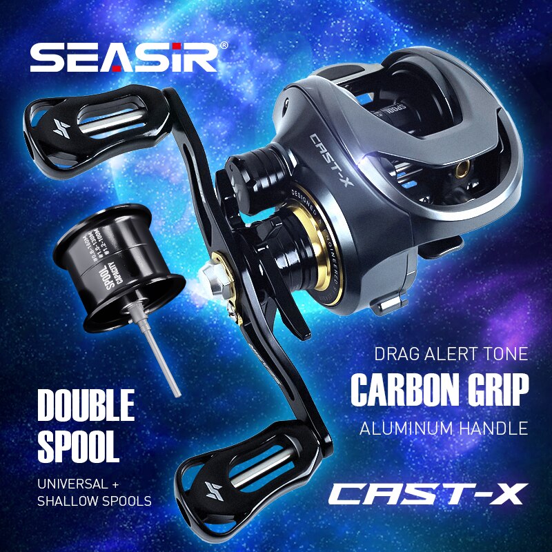 SEASIR Cast-X Baitcasting Maka - Abu Garcia Reel Max incelemesi ve fiyatı