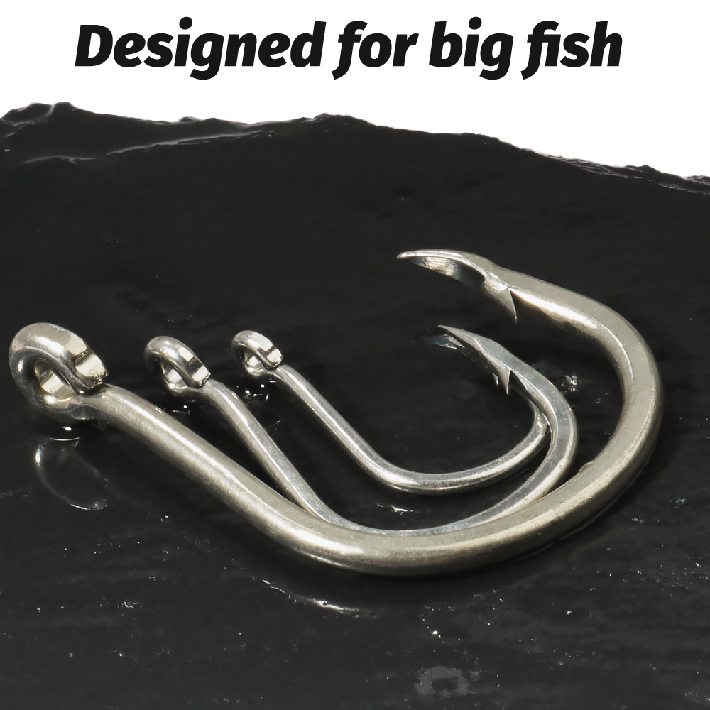 10 adet büyük balık oltası 1/0 - Fishing Hook Circle incelemesi ve fiyatı